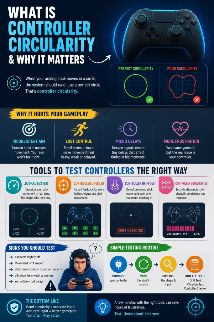 Joypad Tester: Why Controller Circularity Really Matters